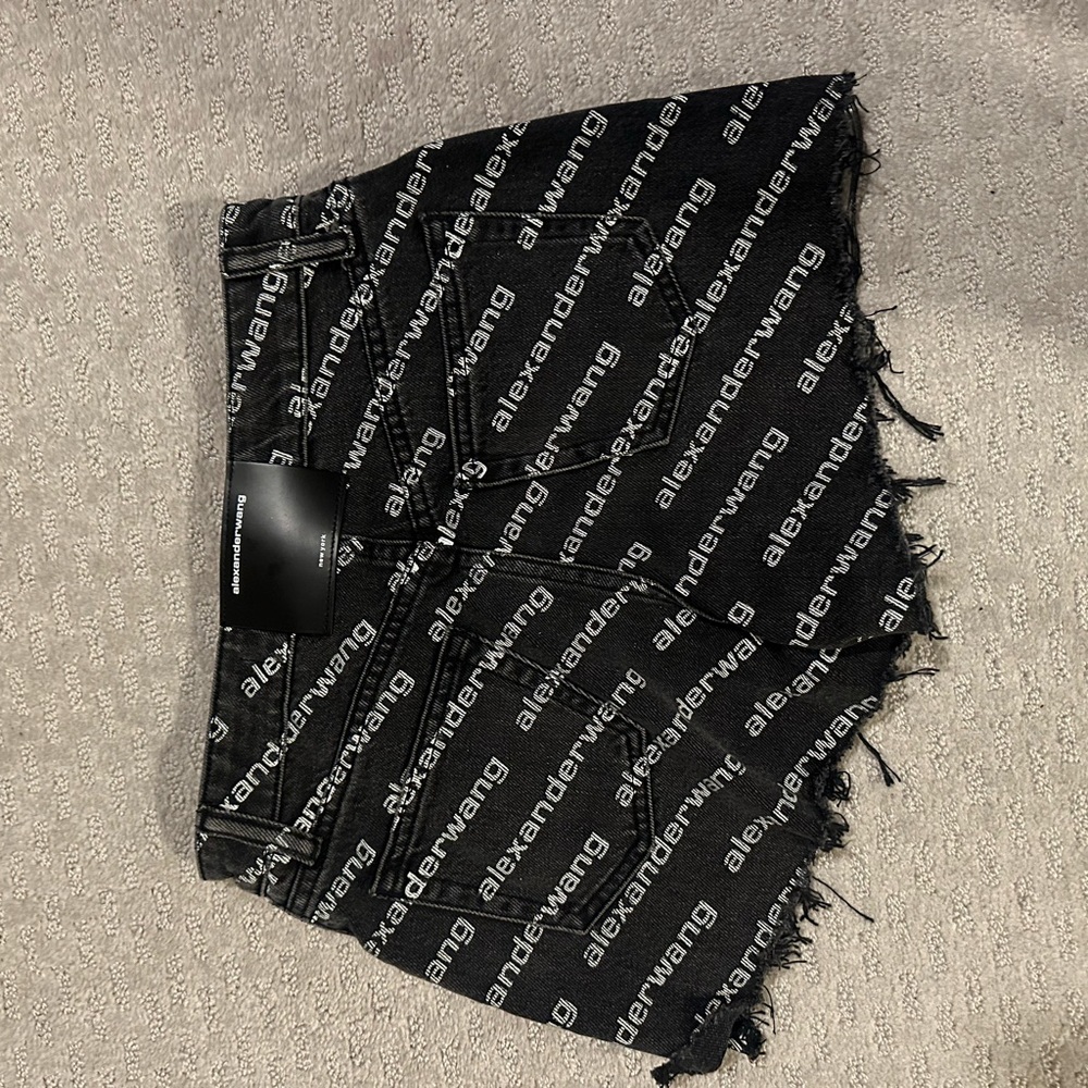 Alexander wang bite short in black